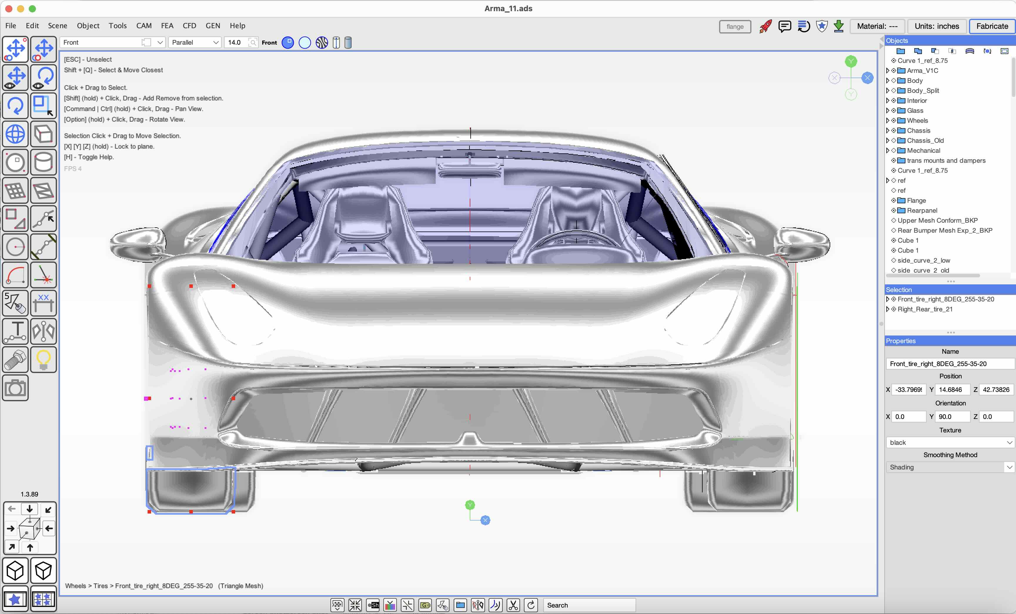 Arma Design Studio project view