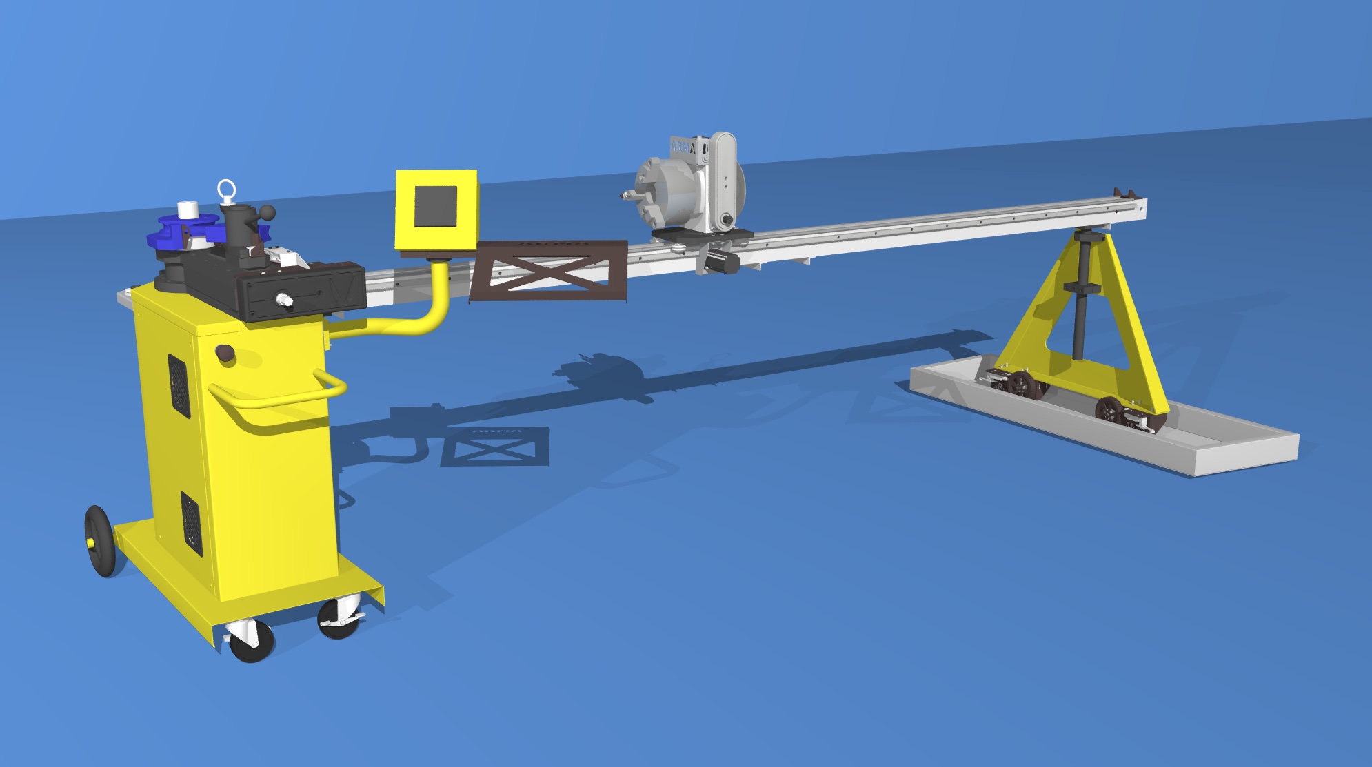 ARMA tube bender second detail view