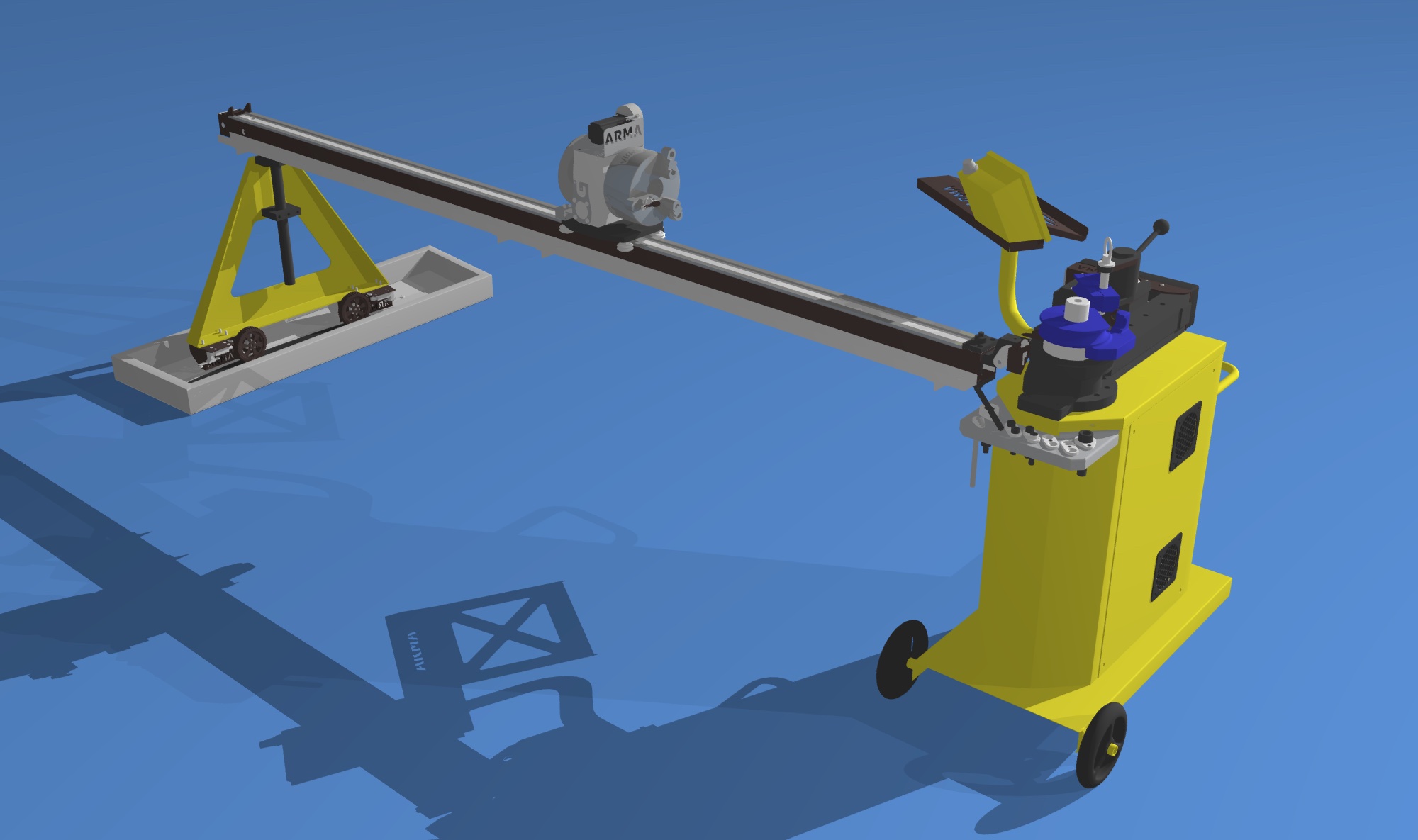 Tube bender detail