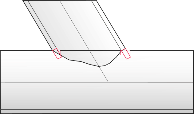 Tube tab and slot feature